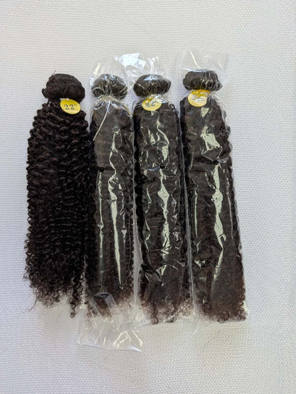 Small Curlywave bundles,dark chocolate brown , 100% Human Hair