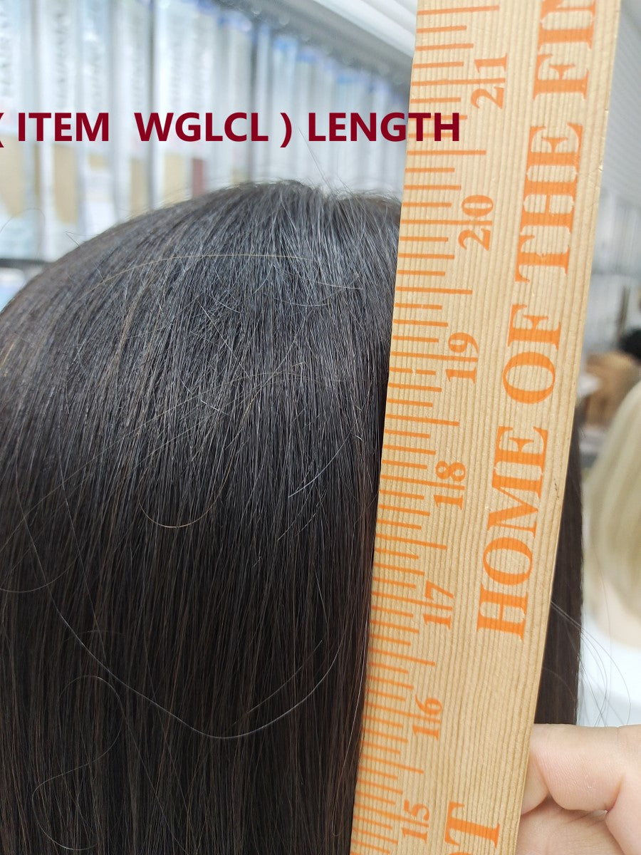 Caucasian wigs handmade Swiss lace Fine Desirable human Hair image 14