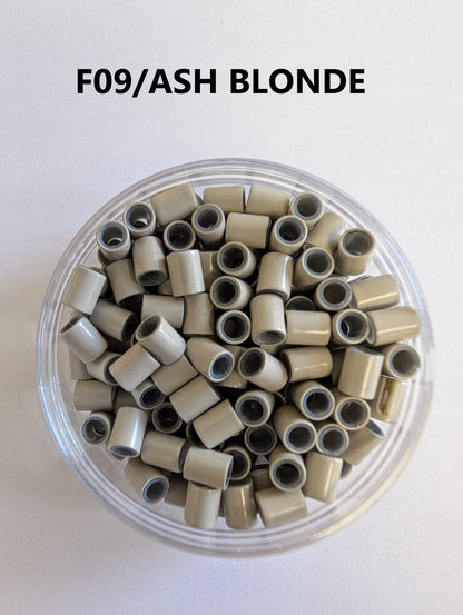 Hair extension link Beads Silicon-lined  4.0*5.0 mm ,400pcs/2 Jars image 9