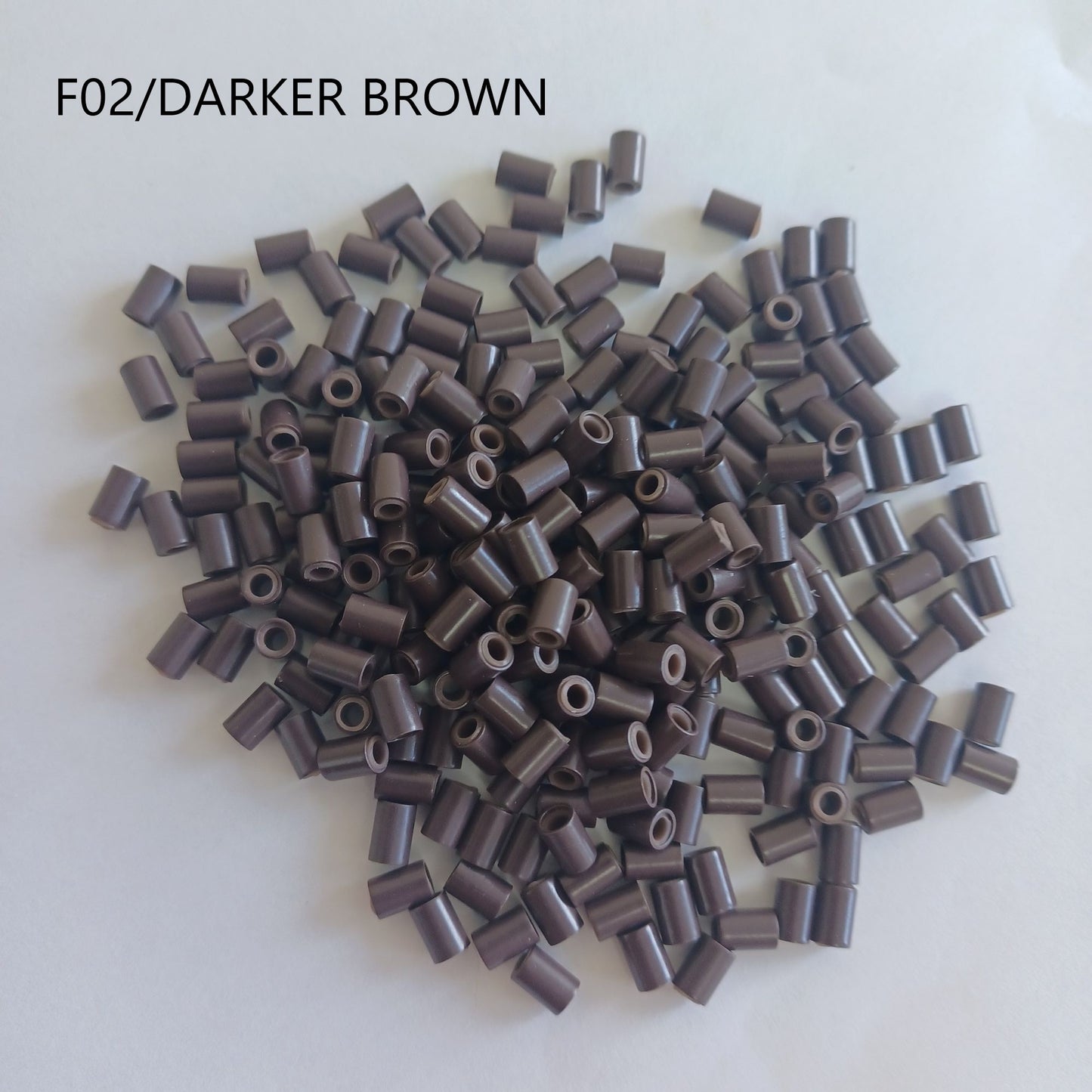 Microring Beads Silicon-lined size3.5*5.0mm(or 3.5*4.0mm) 500pcs/ 2 Jars image 0