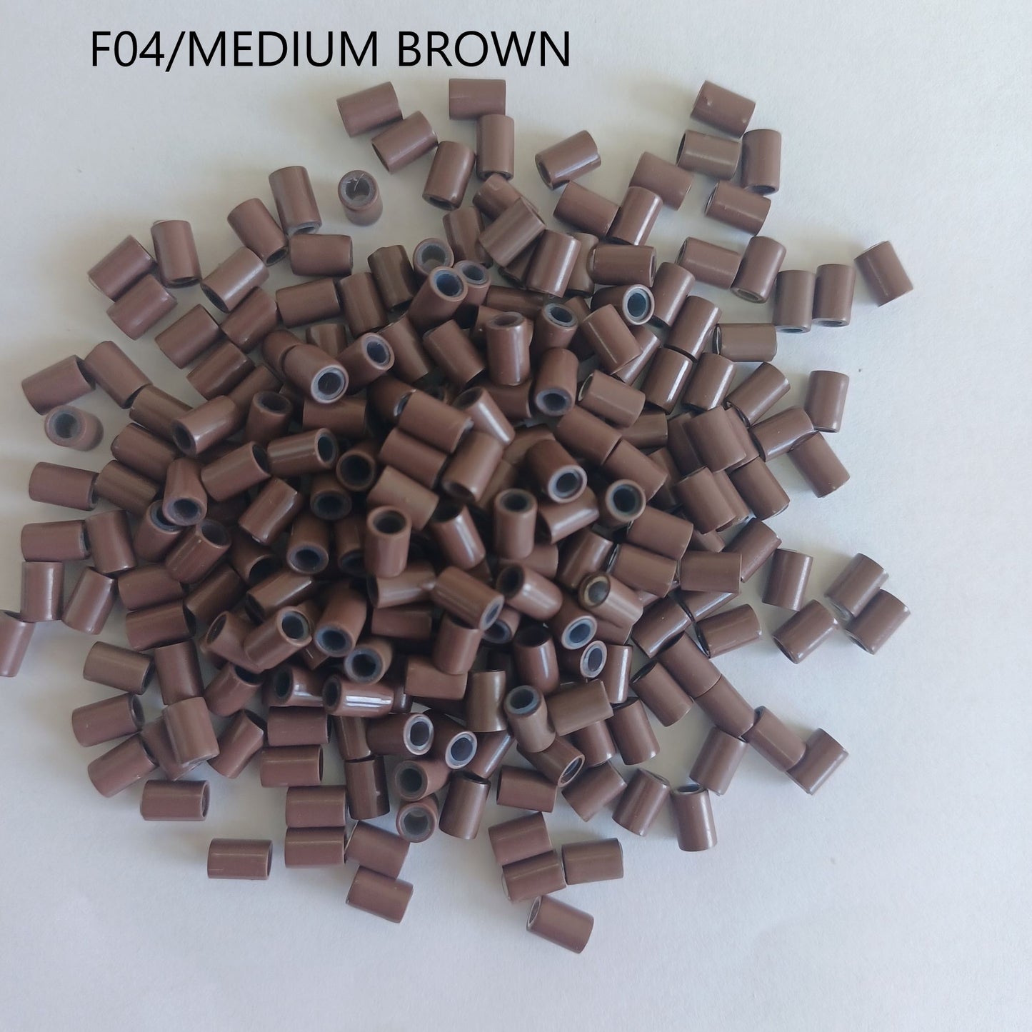 Microring Beads Silicon-lined size3.5*5.0mm(or 3.5*4.0mm) 500pcs/ 2 Jars image 9