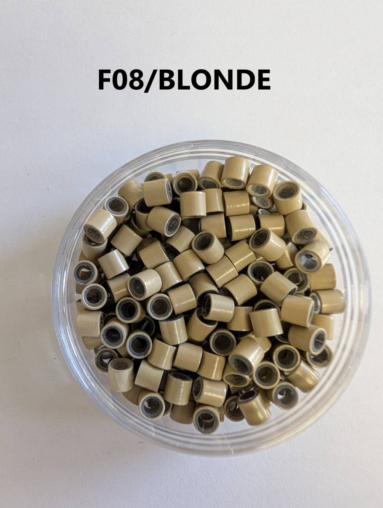 Hair extension link Beads Silicon-lined  4.0*5.0 mm ,400pcs/2 Jars image 8