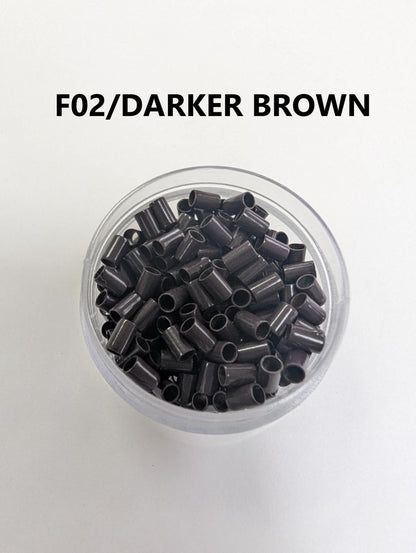 Hair link beads (Copper material) 2.6*4.0 MM 500PCS/2 JARS image 0