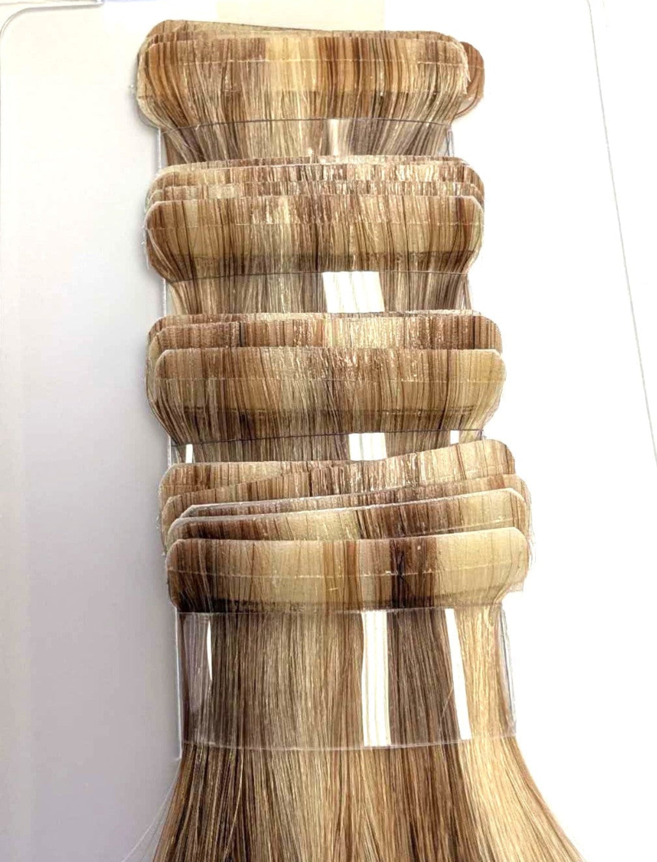Invisible Tape hair , Remy 100% Human Hair  straight , 20 pcs each bag 16-20 inches,