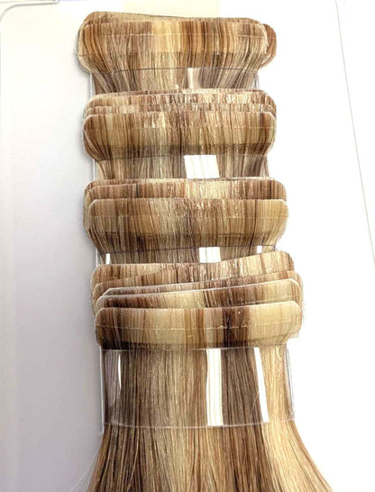 Invisible Tape hair , Remy 100% Human Hair  straight , 20 pcs each bag 16-20 inches,