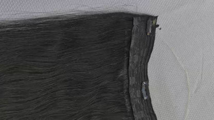 Halo hair 18-20" Remy 100% Human Hair Halo  Straight and bodywave