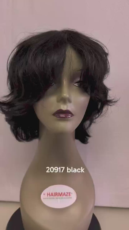 Short wigs , 100% human hair for black and brown colors