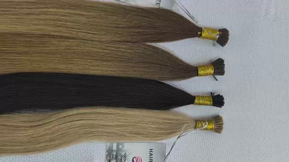 I-tip Hair Extensions 16 inches,18 inches 100% Indian remy hair  ,50g/bag