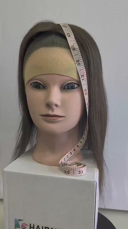 Base size 5*6" length 12" Fine Human Hair Toppers