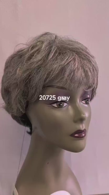 Short wigs , 100% human hair for black and brown colors