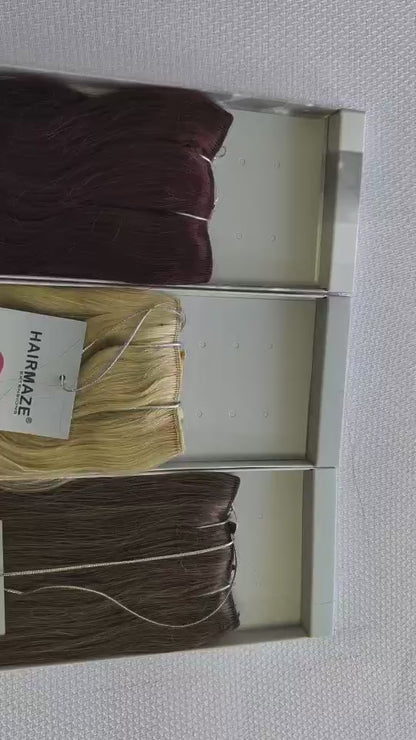 Halo hair 18-20" Remy 100% Human Hair Halo  Straight and bodywave